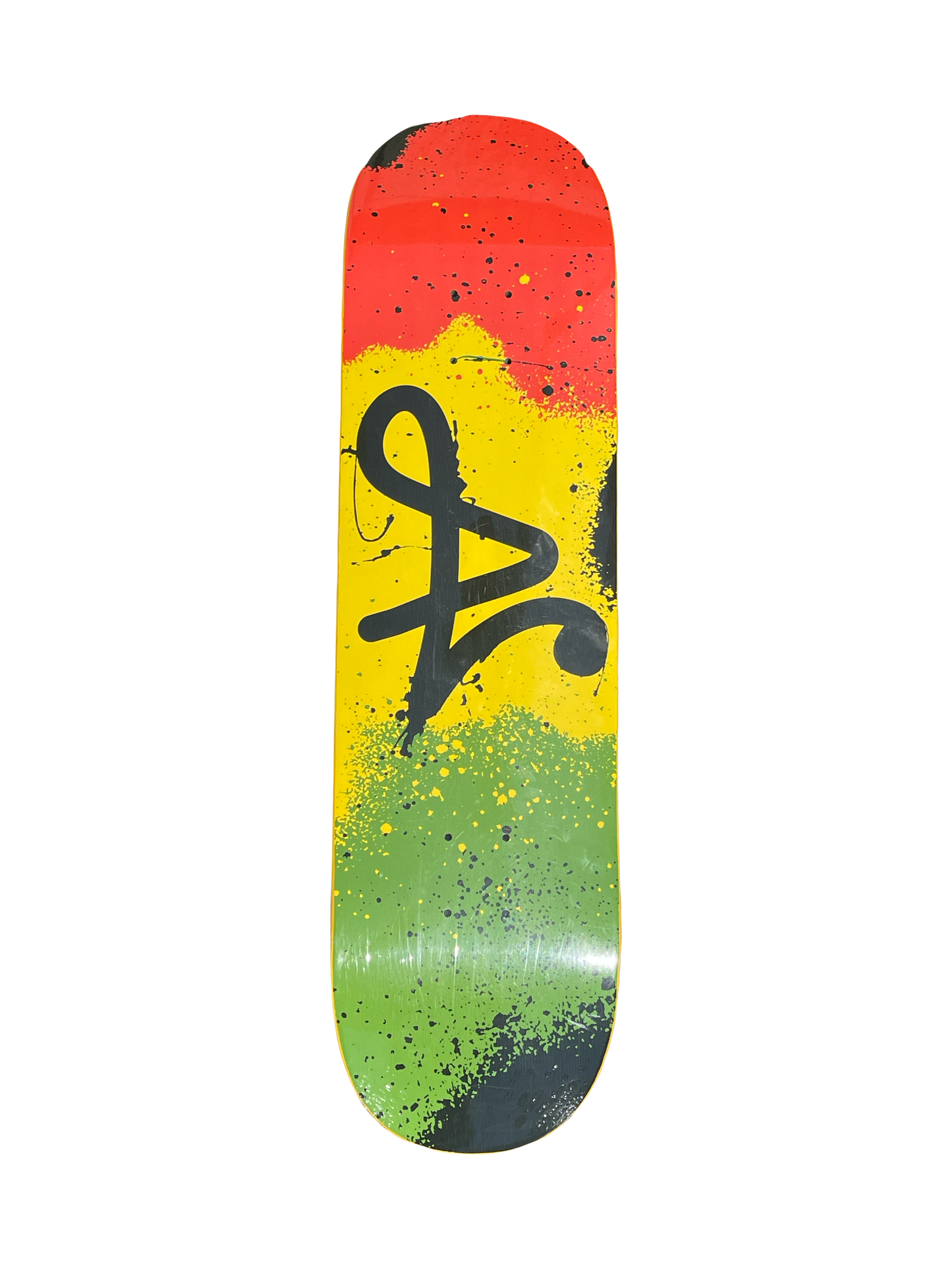 8.25 E Logo Rasta Deck