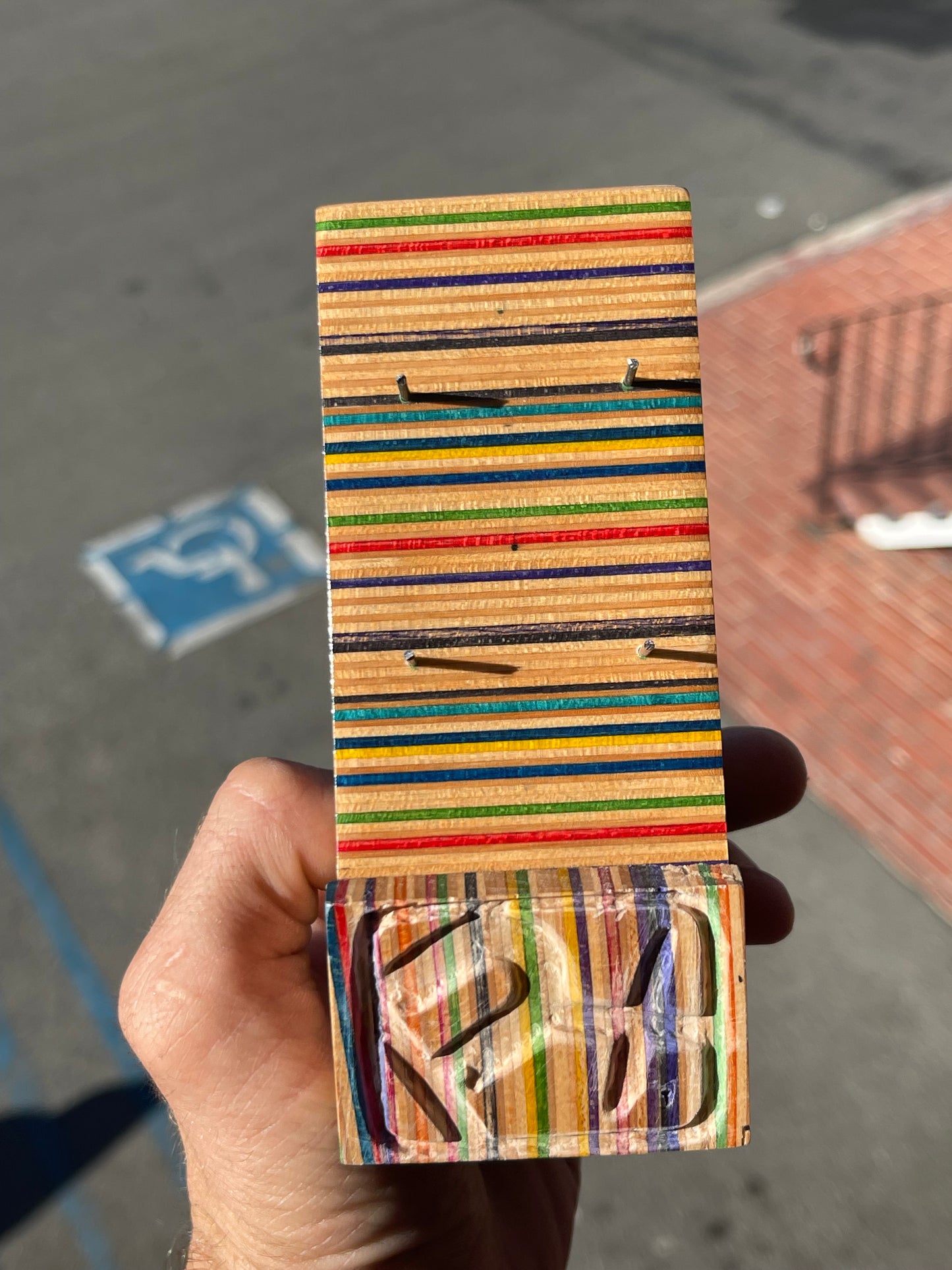 Custom Hand Engraved Fingerboard Display