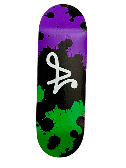 7Ply Defined 32mm - Purple/Green Splatter