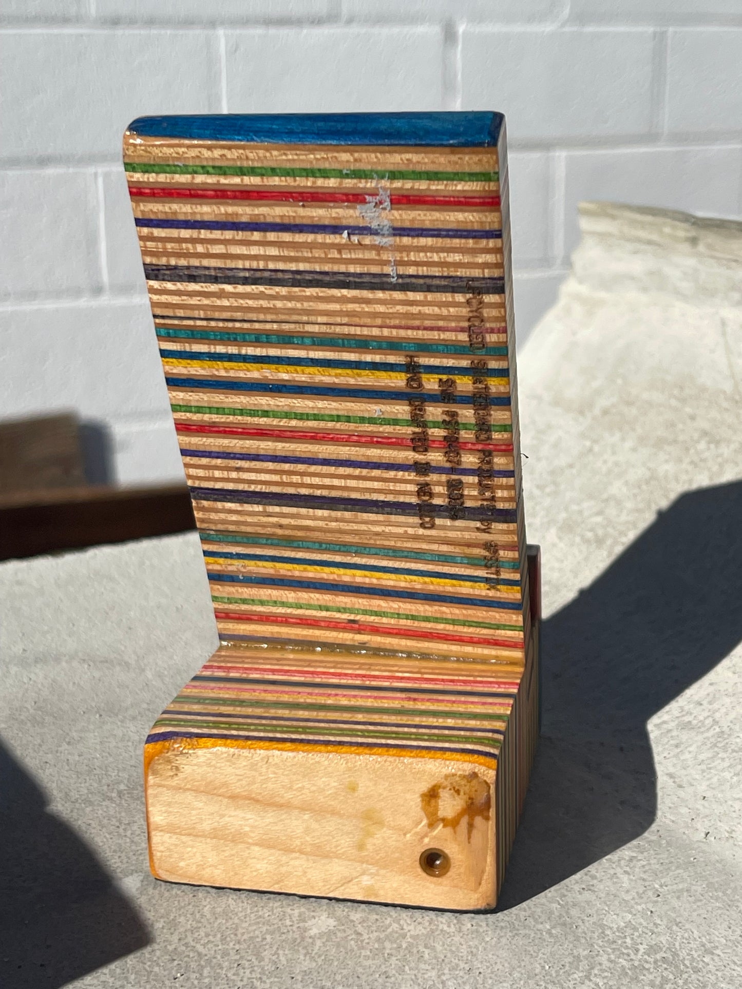 Custom Hand Engraved Fingerboard Display