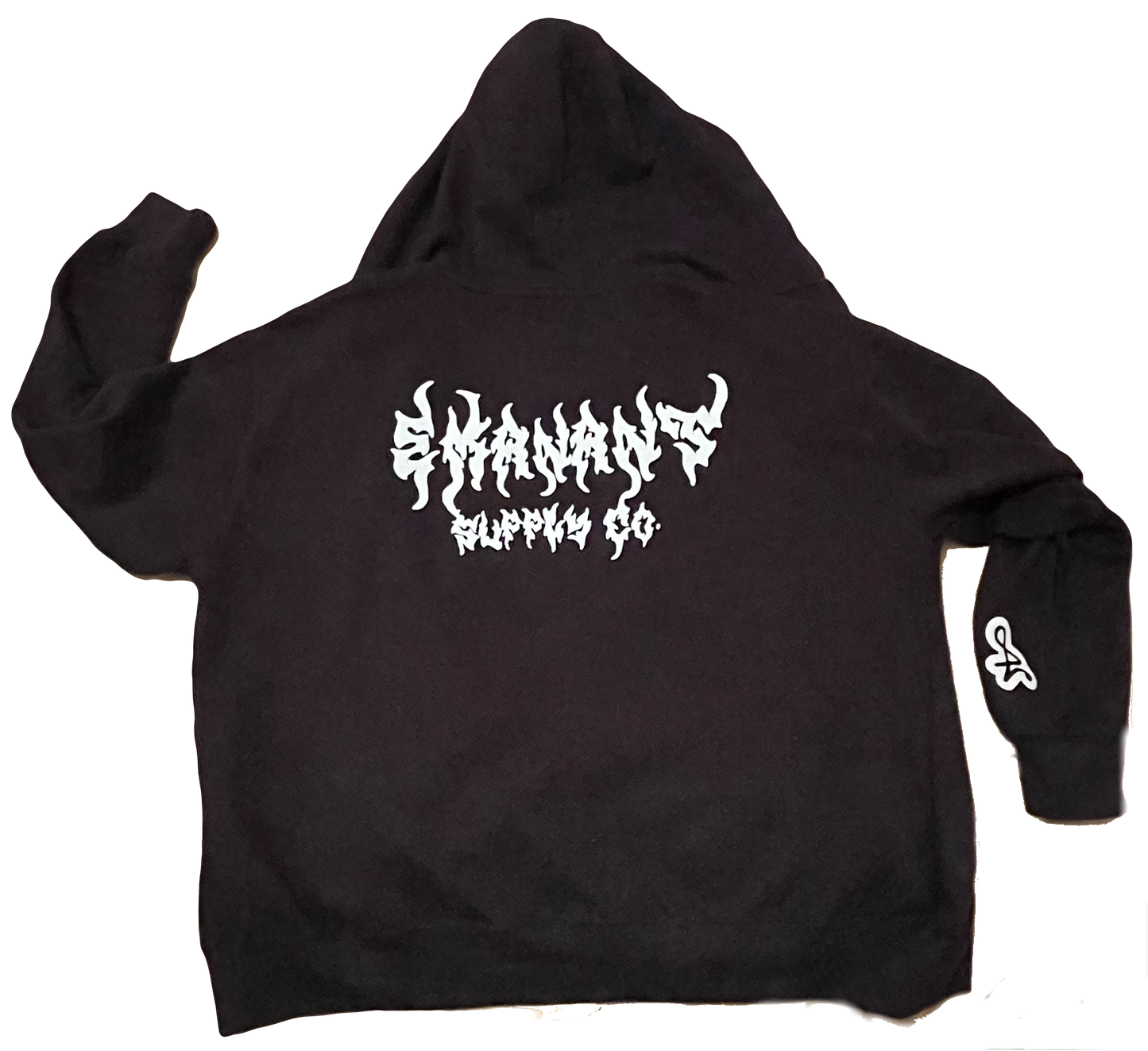 Glow in the Dark Zip Up Hoodie