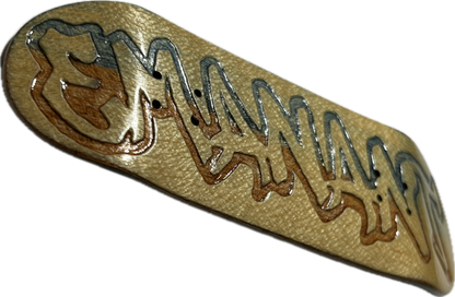 33mm Original - Hand Engraved - Two Tone Grafitti