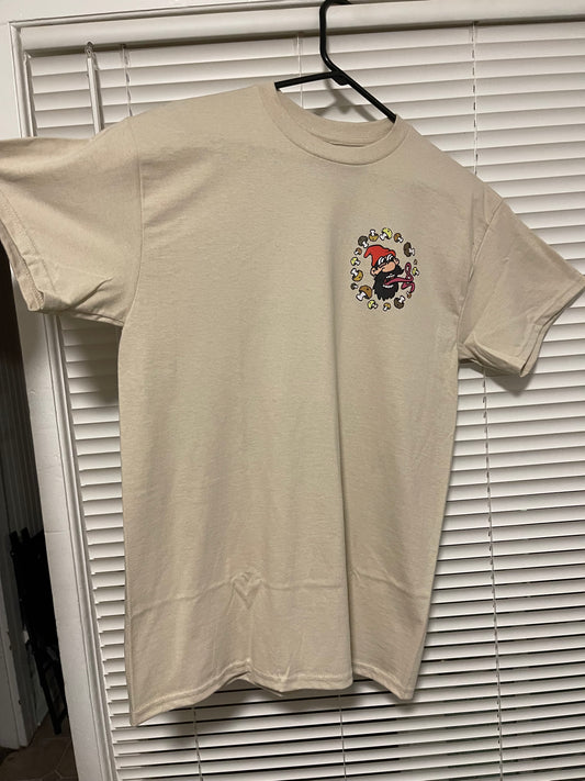 Gnomie and Shrooms - Bone - M