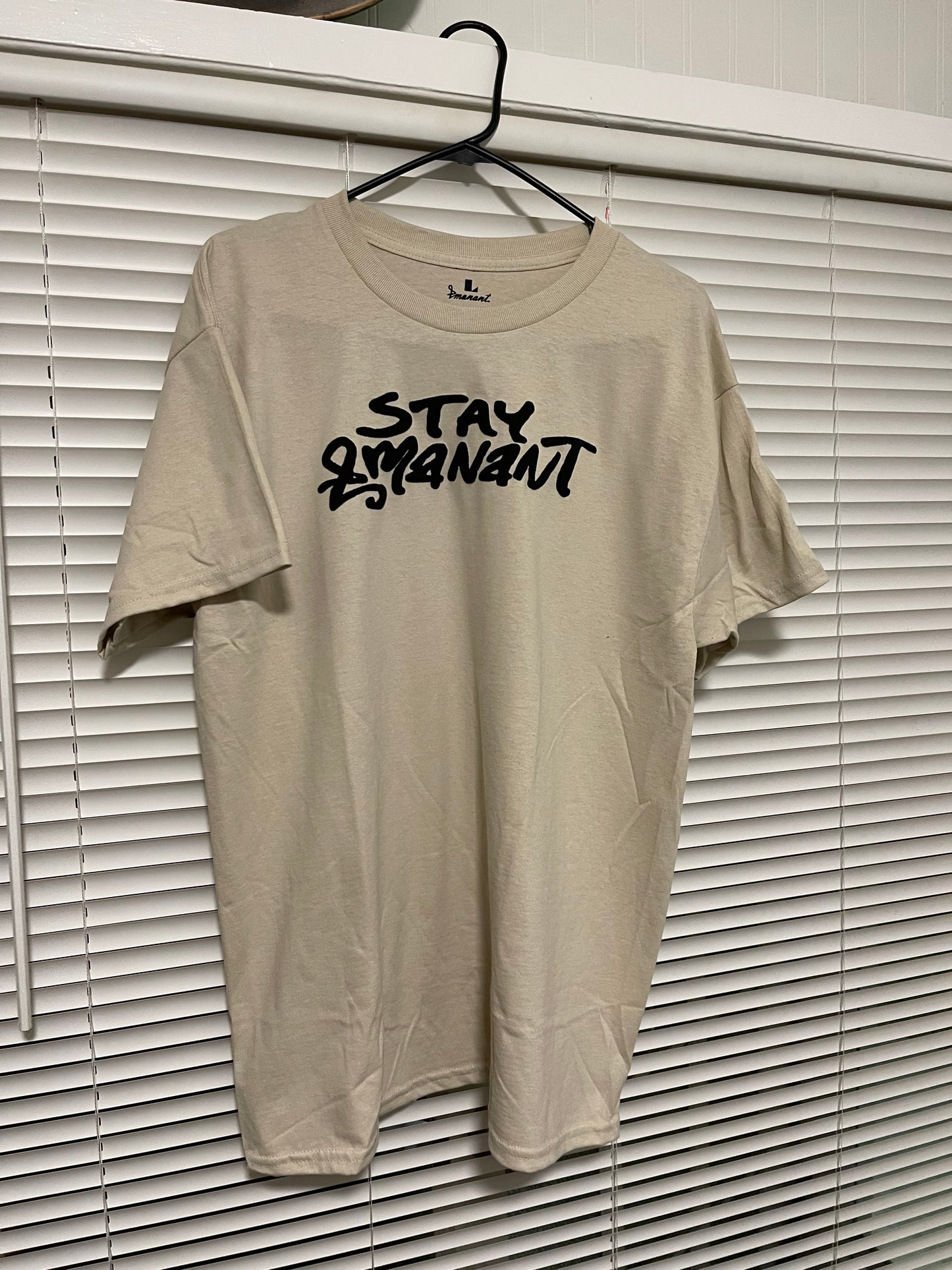"Stay Emanant" - Bone - XL