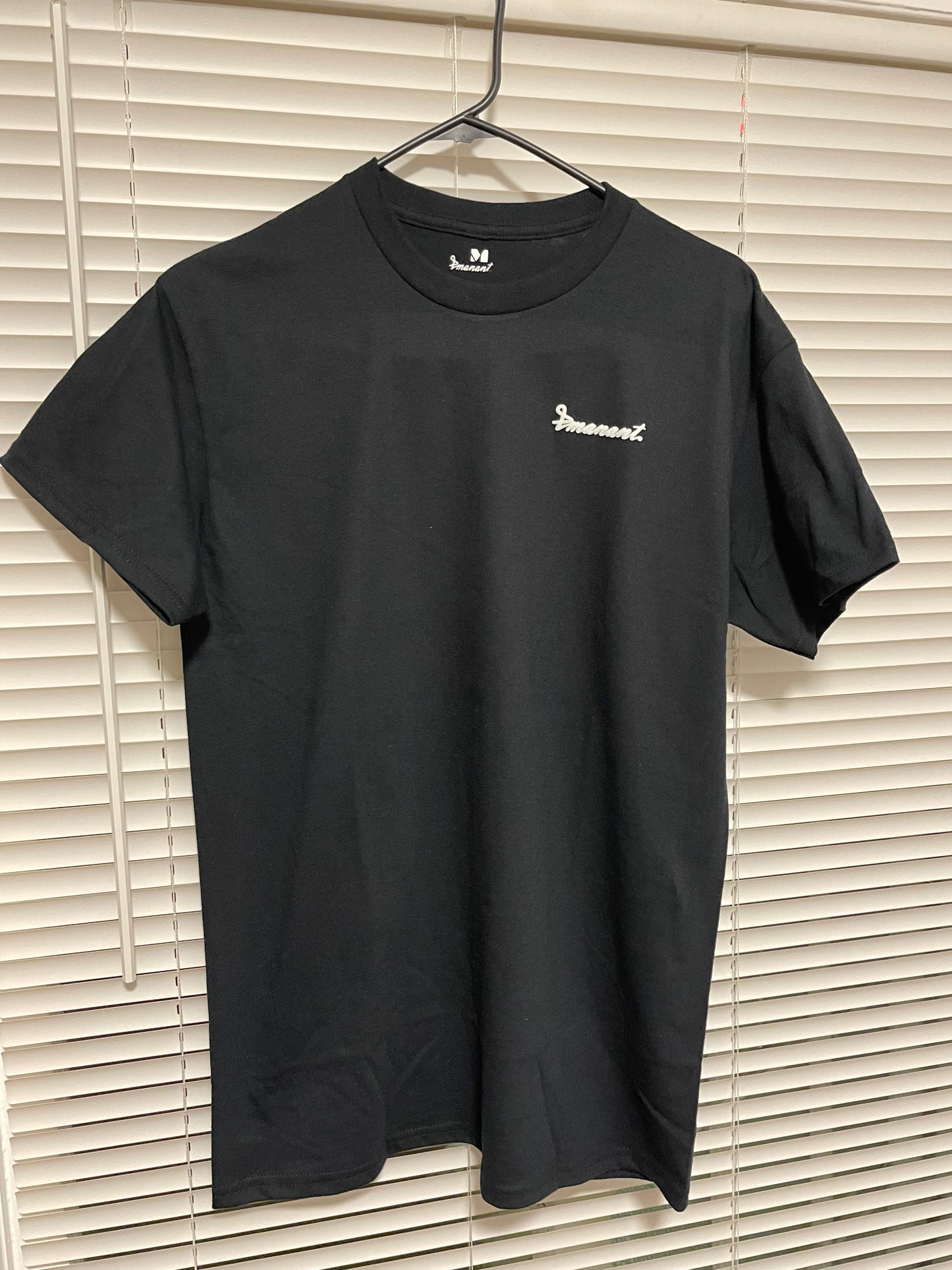 "Emanant" Classic Cursive Glow in the Dark - Black - M