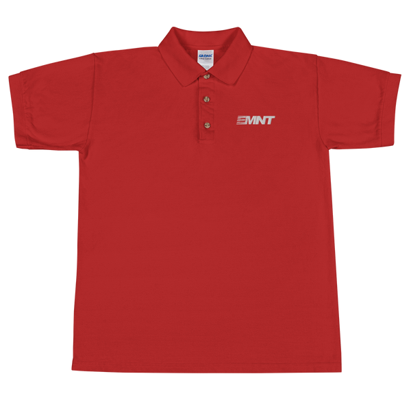 Embroidered The Yeez Red Polo Shirt