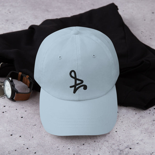 Dad Hat Black Logo