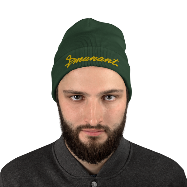 Embroidered Emanant Beanie