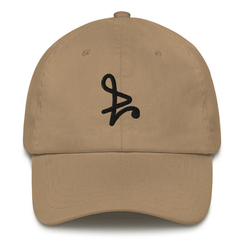 Dad Hat Black Logo